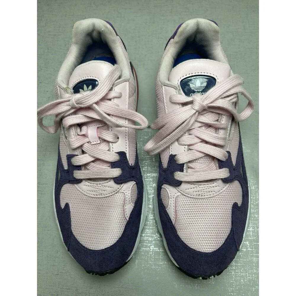 Reebok Originals Falcon Running Shoes Sneakers Women's 7.5 M‎ Pink Purple Suede